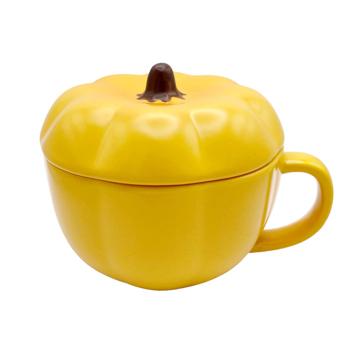 PB.蓋つきスープマグ　マスタード 059678