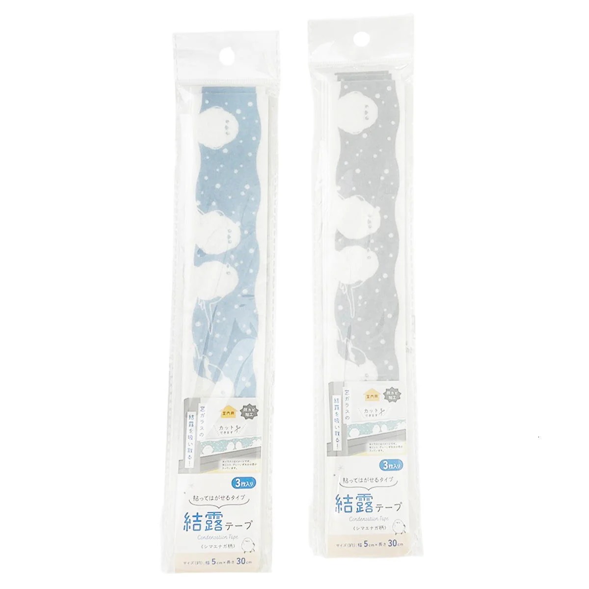 はがせる結露テープ3P シマエナガ柄 315535