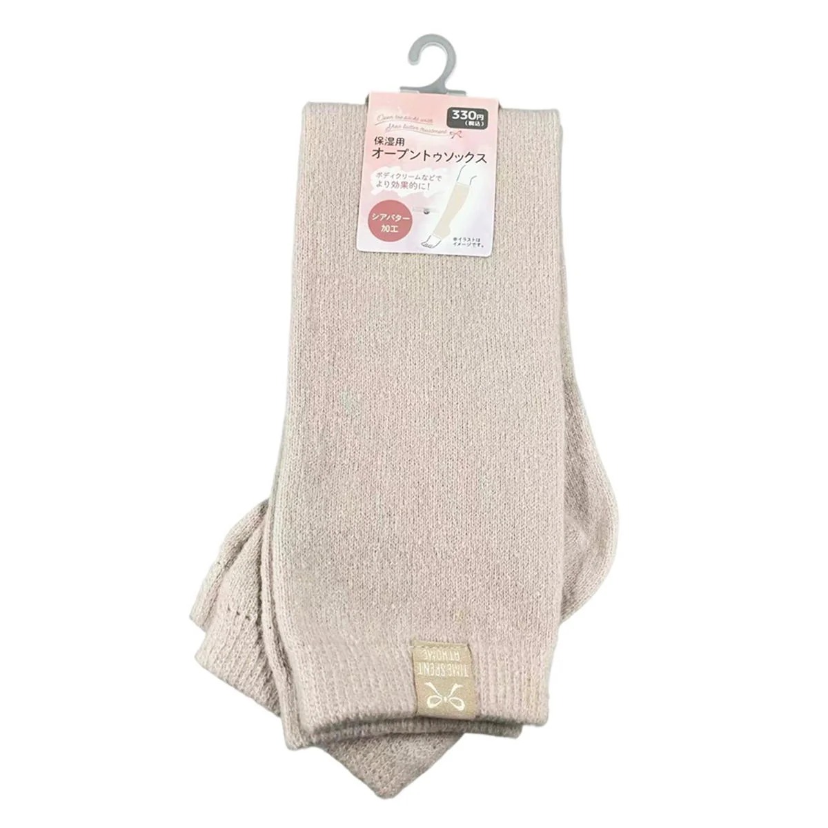 保湿用オープントゥソックス PK 326628