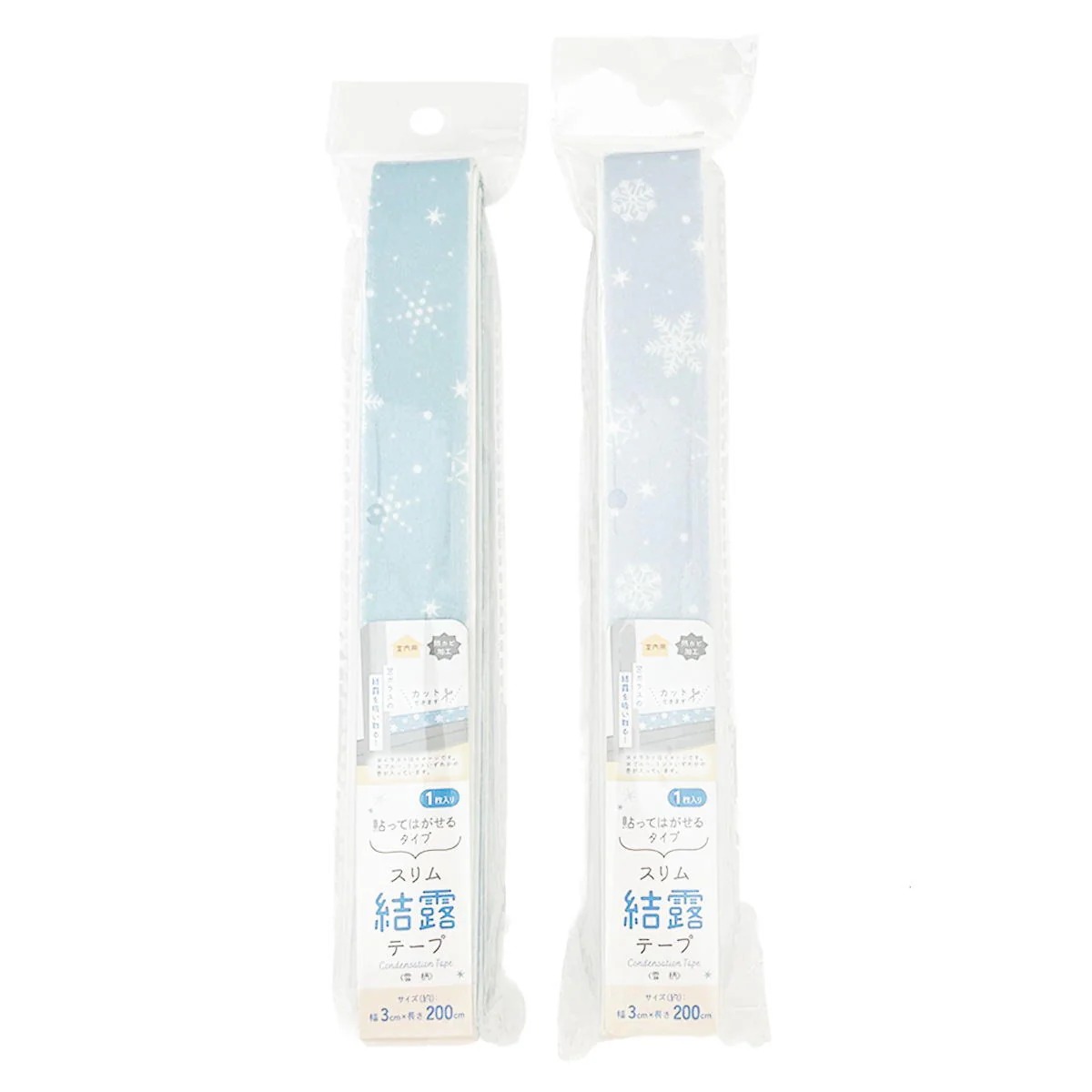 はがせる結露テープスリム 雪柄 315539