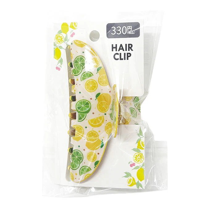 ヘアクリップレモン F 580129