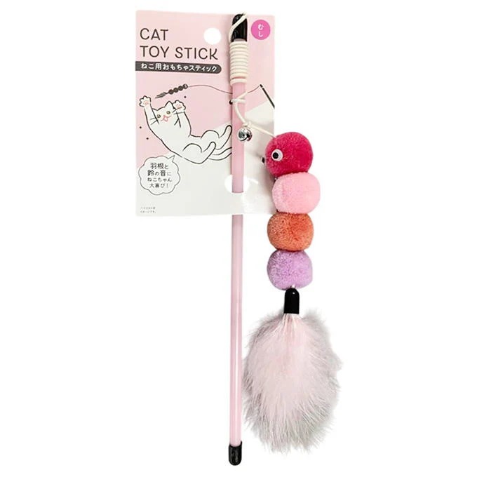 ねこ用おもちゃスティック むしデザイン 315273