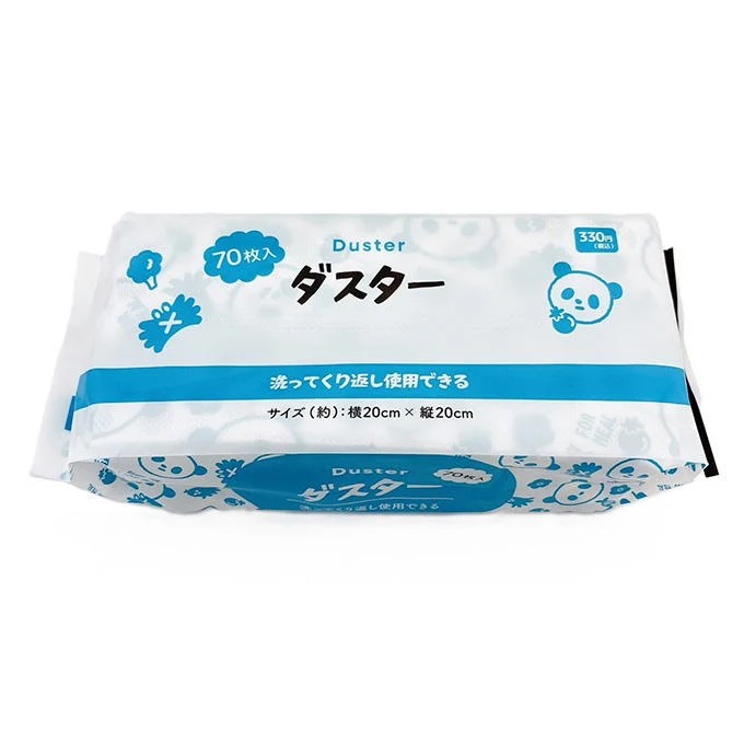 ダスター 70枚 パンダ柄 314885