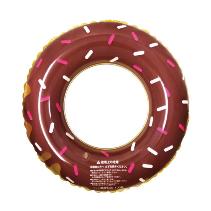 ドーナツ浮き輪 チョコ 327436