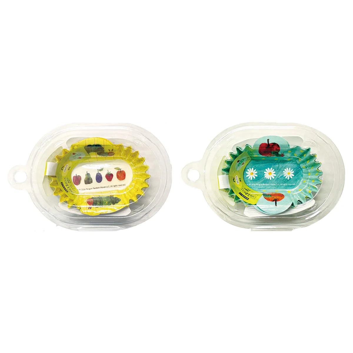 オカズカップ12Pダイカット小判型はらぺこあおむし2 598880