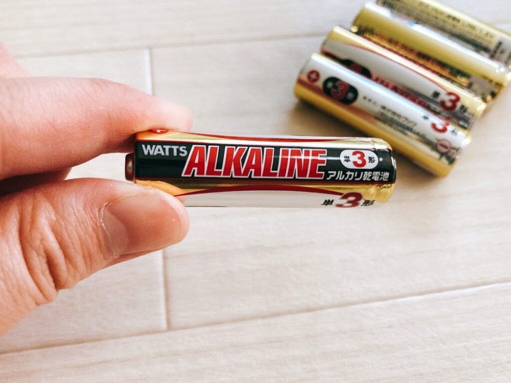 アルカリ乾電池　単3型　5本セット 