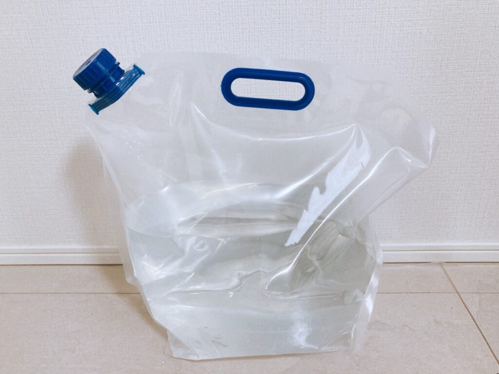 非常事隊折りたたみ水タンク　10L